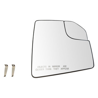 TRQ® - Passenger Side View Mirror Glass (Heated)