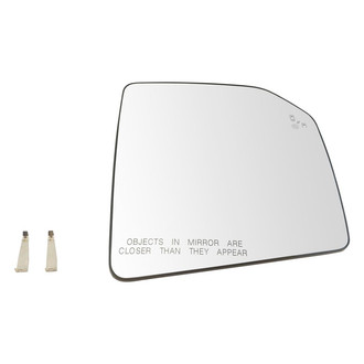 TRQ® - Passenger Side View Mirror Glass (Heated)