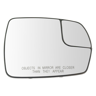 TRQ® - Passenger Side View Mirror Glass
