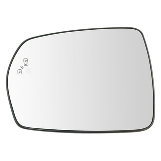 TRQ® - Driver Side View Mirror Glass (Heated)
