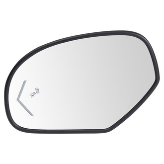 TRQ® - Driver Side Power View Mirror Glass (Heated)