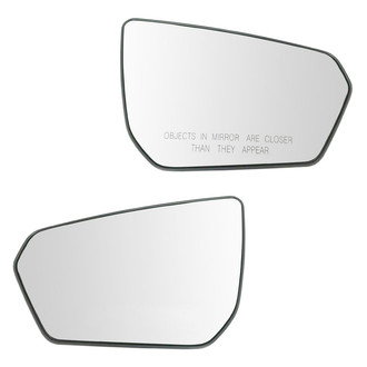TRQ® - Driver and Passenger Side View Mirror Glass Set (Heated)