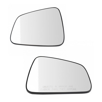 TRQ® - Driver and Passenger Side View Mirror Glass Set