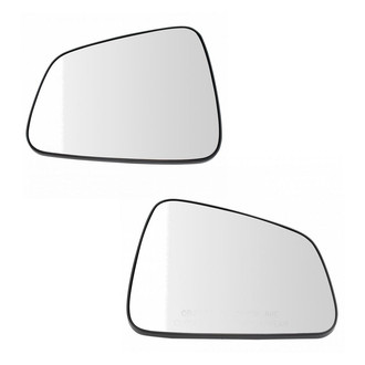 TRQ® - Driver and Passenger Side View Mirror Glass Set