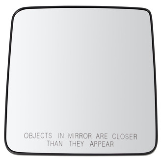 TRQ® - Passenger Side Manual View Mirror Glass