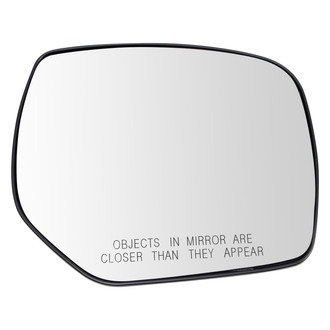 TRQ® - Passenger Side View Mirror Glass