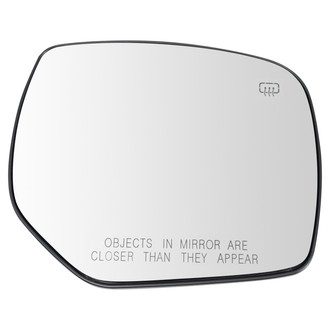 TRQ® - Passenger Side View Mirror Glass (Heated)