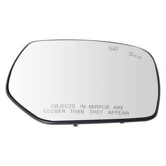 TRQ® - Passenger Side View Mirror Glass (Heated)