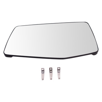 TRQ® - Driver Side Manual View Mirror Glass