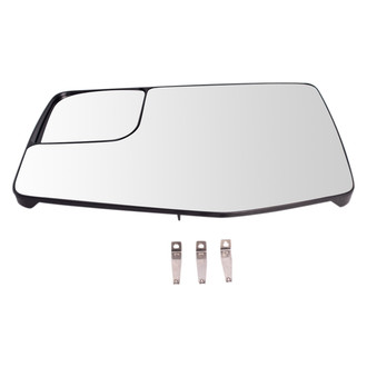 TRQ® - Driver Side View Mirror Glass (Heated)