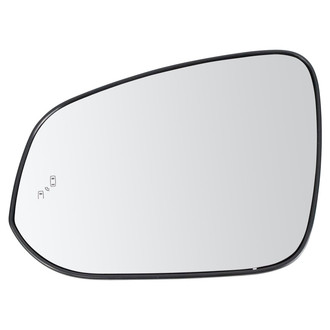 TRQ® - Driver Side Power View Mirror Glass (Heated)