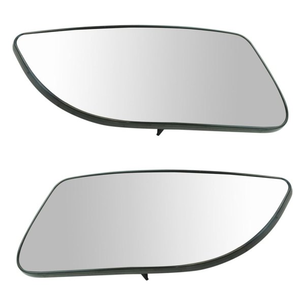 TRQ® - Driver and Passenger Side Towing Mirror Glass Set