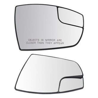 TRQ® - Driver and Passenger Side Power View Mirror Glass Set