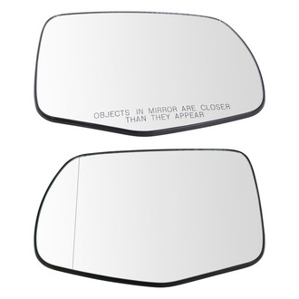 TRQ® - Driver and Passenger Side View Mirror Glass Set