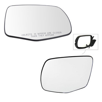 TRQ® - Driver and Passenger Side View Mirror Glass Set