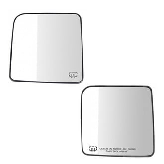 TRQ® - Driver and Passenger Side View Mirror Glass Set (Heated)