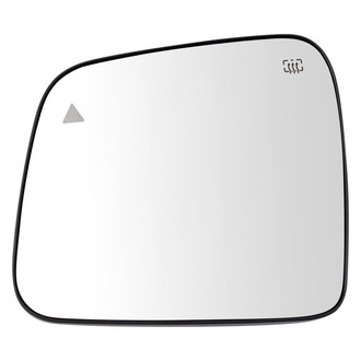 TRQ® - Driver Side View Mirror Glass