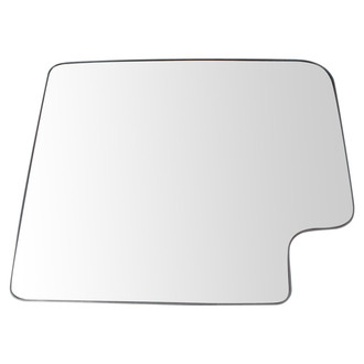 TRQ® - Passenger Side Power View Mirror Glass (Heated, Non-Foldaway)