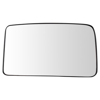 TRQ® - Driver Side Power View Mirror Glass (Heated, Non-Foldaway)