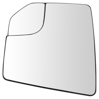 TRQ® - Driver Side View Mirror Glass (Non-Heated)