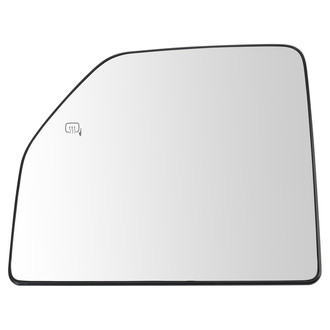 TRQ® - Driver Side Power View Mirror Glass (Heated, Non-Foldaway)