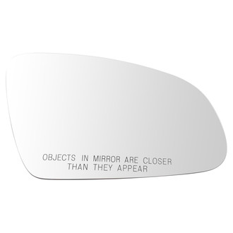 TRQ® - Passenger Side Power View Mirror Glass (Heated, Non-Foldaway)