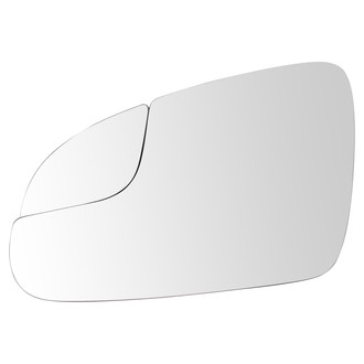 TRQ® - Driver Side Power View Mirror Glass (Heated, Non-Foldaway)