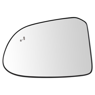 TRQ® - Driver Side Power View Mirror Glass (Heated, Non-Foldaway)