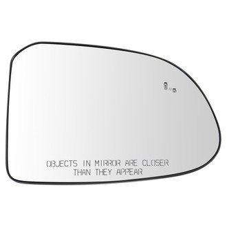 TRQ® - Passenger Side Power View Mirror Glass (Heated, Non-Foldaway)