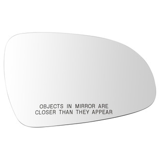 TRQ® - Passenger Side View Mirror Glass (Heated)