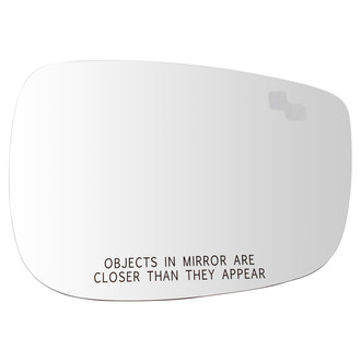 TRQ® - Passenger Side Power View Mirror Glass (Heated, Non-Foldaway)