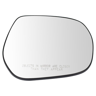 TRQ® - Passenger Side Power View Mirror Glass (Heated, Non-Foldaway)