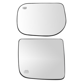 TRQ® - Driver and Passenger Side View Mirror Glass Set
