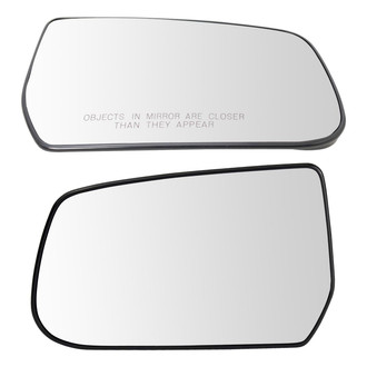 TRQ® - Driver and Passenger Side View Mirror Glass Set