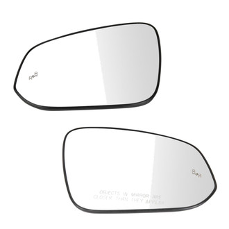 TRQ® - Driver and Passenger Side View Mirror Glass Set