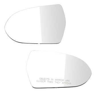 TRQ® - Driver and Passenger Side View Mirror Glass Set