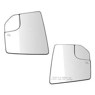 TRQ® - Driver and Passenger Side View Mirror Glass Set