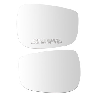 TRQ® - Driver and Passenger Side View Mirror Glass Set