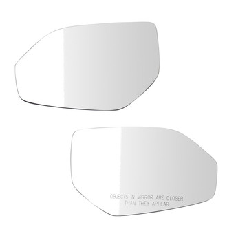 TRQ® - Driver and Passenger Side View Mirror Glass Set