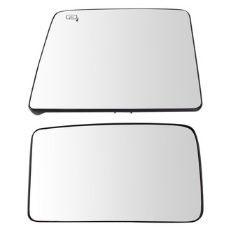 TRQ® - Driver Side View Mirror Glass Set