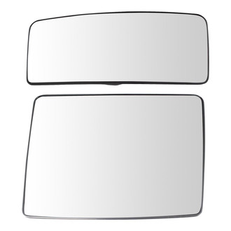 TRQ® - Driver Side View Mirror Glass Set