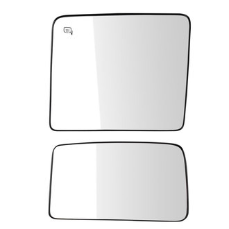 TRQ® - Driver Side View Mirror Glass Set
