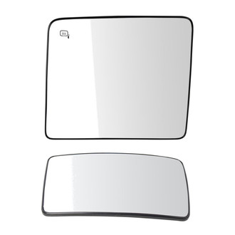 TRQ® - Driver Side View Mirror Glass Set