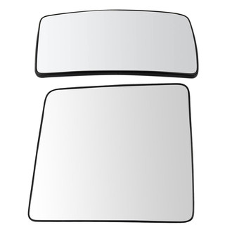 TRQ® - Driver Side View Mirror Glass Set