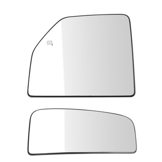 TRQ® - Driver Side View Mirror Glass Set