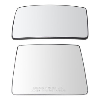 TRQ® - Passenger Side View Mirror Glass Set