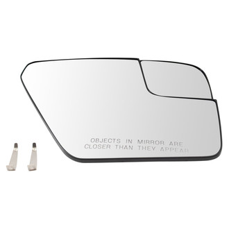 TRQ® - Passenger Side View Mirror Glass (Non-Heated)