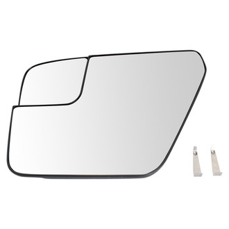TRQ® - Driver Side View Mirror Glass (Non-Heated)