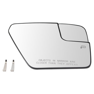 TRQ® - Passenger Side View Mirror Glass (Heated)