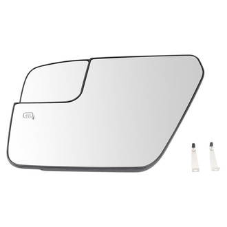 TRQ® - Driver Side View Mirror Glass (Heated)